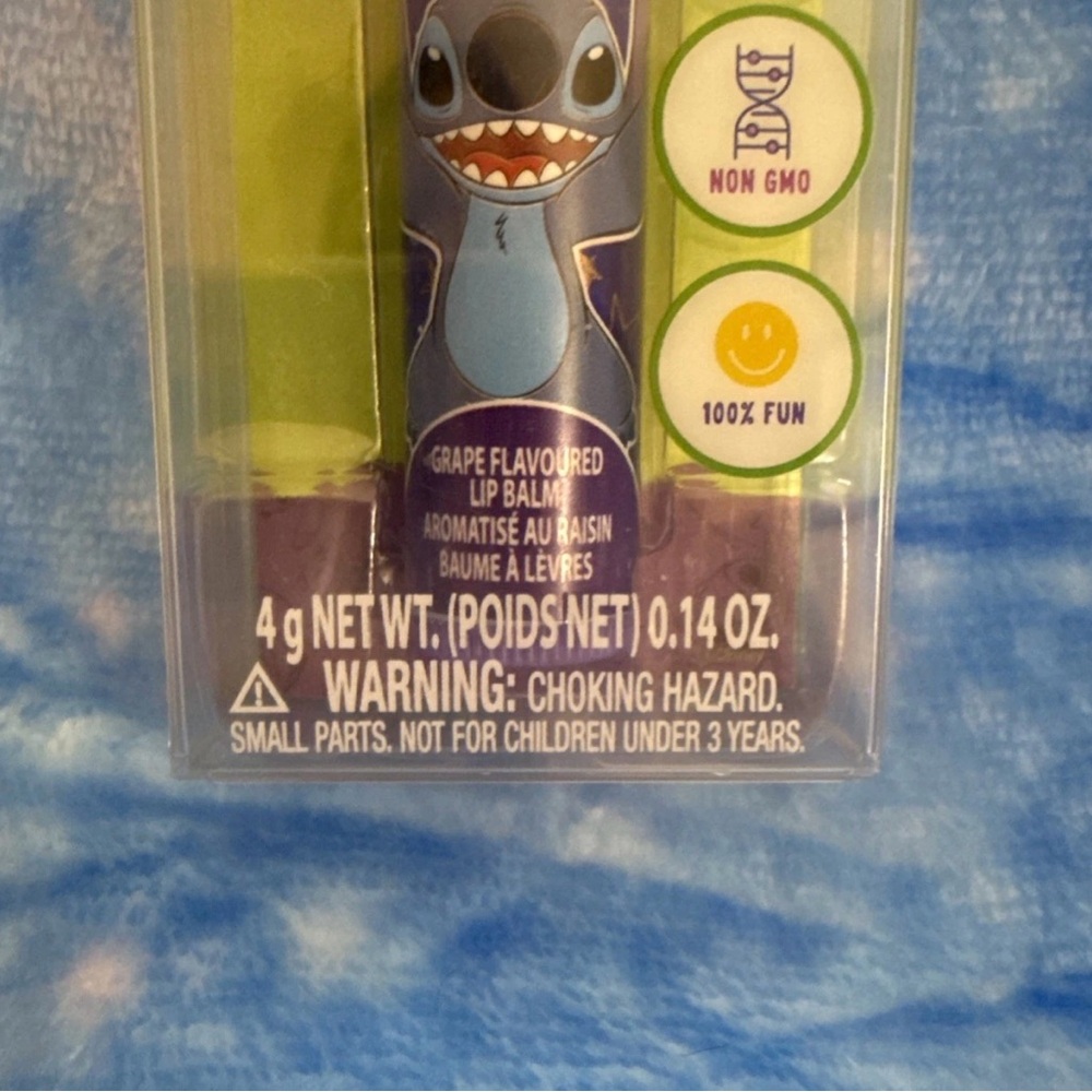 BNIB Stitch Grape Flavored Lip Balm - Picture 3 of 3